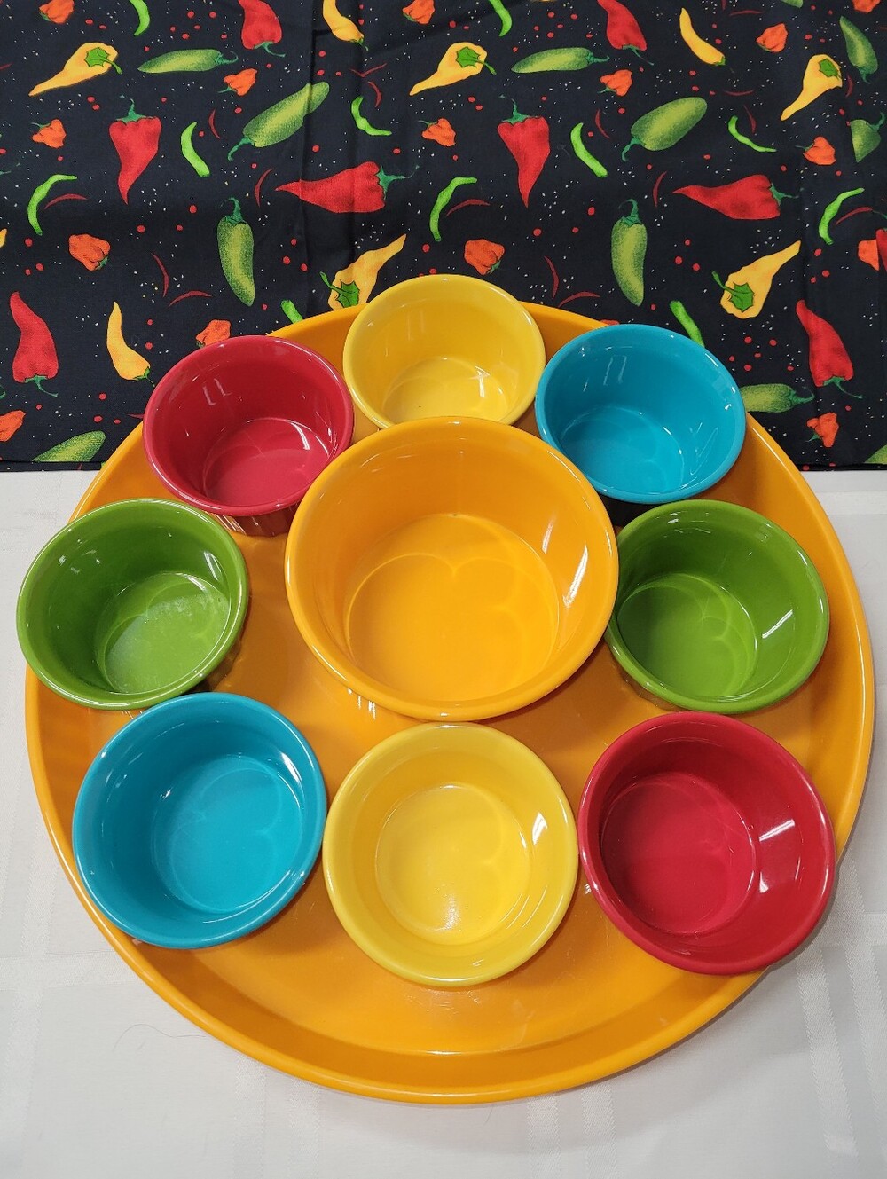 Colorful Party Serving Bowl Set - Multi-Color